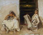 John Singer Sargent Two Arab Women (mk18) oil on canvas